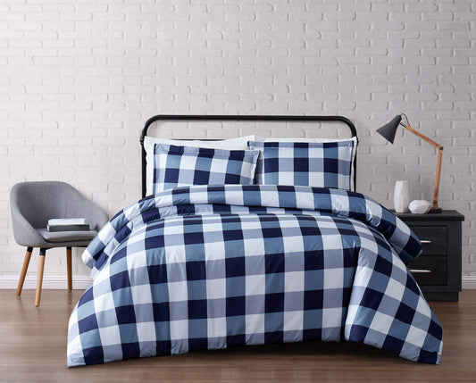 Truly Soft Everyday Buffalo Plaid Duvet Set