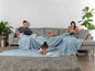 Truly Soft Velvet Plush Family Blanket