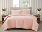 Brooklyn Loom 200 Thread Count Solid 100% Cotton Percale Quilt Set