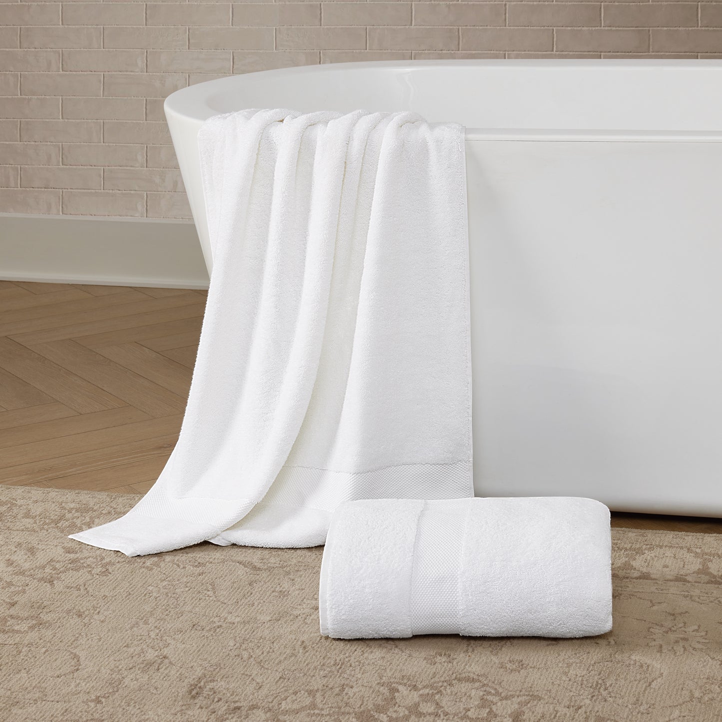 Brooklyn Loom Solid Turkish Cotton Towel Set