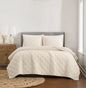Brooklyn Loom Diamond Washed Cotton Quilt Set