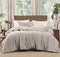 Brooklyn Loom Matte Cotton Velvet Comforter Set