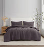 Brooklyn Loom Solid 100% Linen Quilt Set