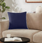 Brooklyn Loom Solid Contrast Piped Decorative Pillow