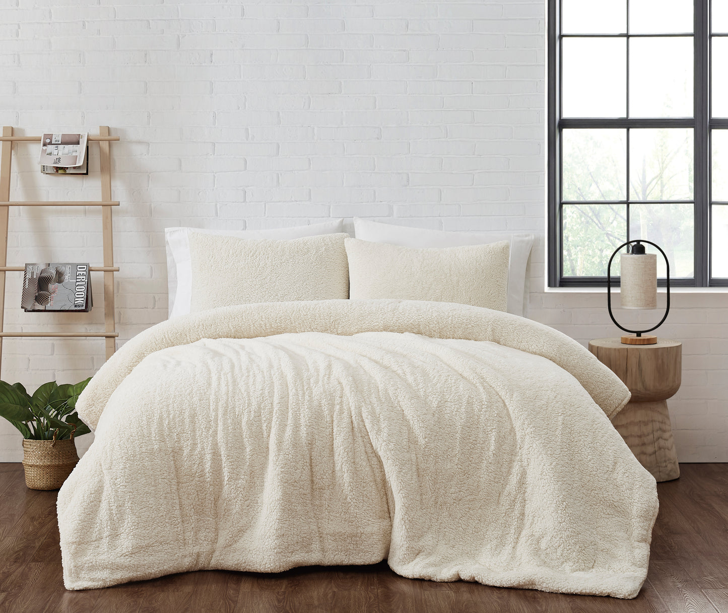 Brooklyn Loom Marshmallow Plush Comforter Set