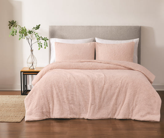 Brooklyn Loom Oversized Marshmallow Plush Comforter Set