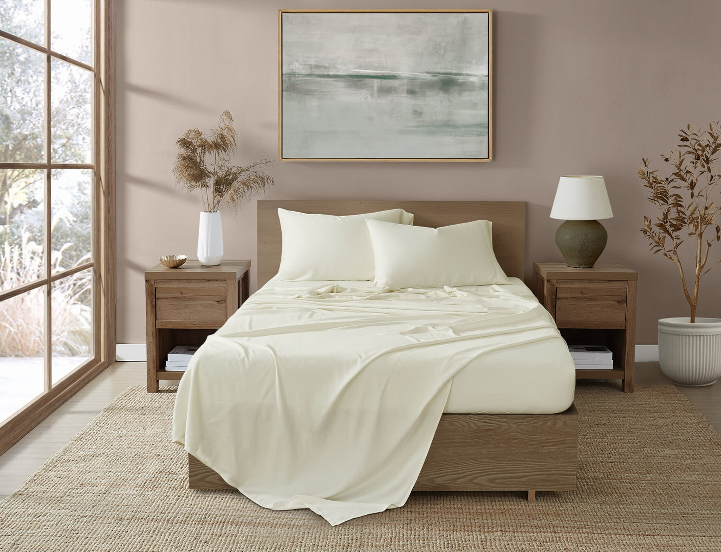 Brooklyn Loom Bamboo 300 Thread Count Sheet Set