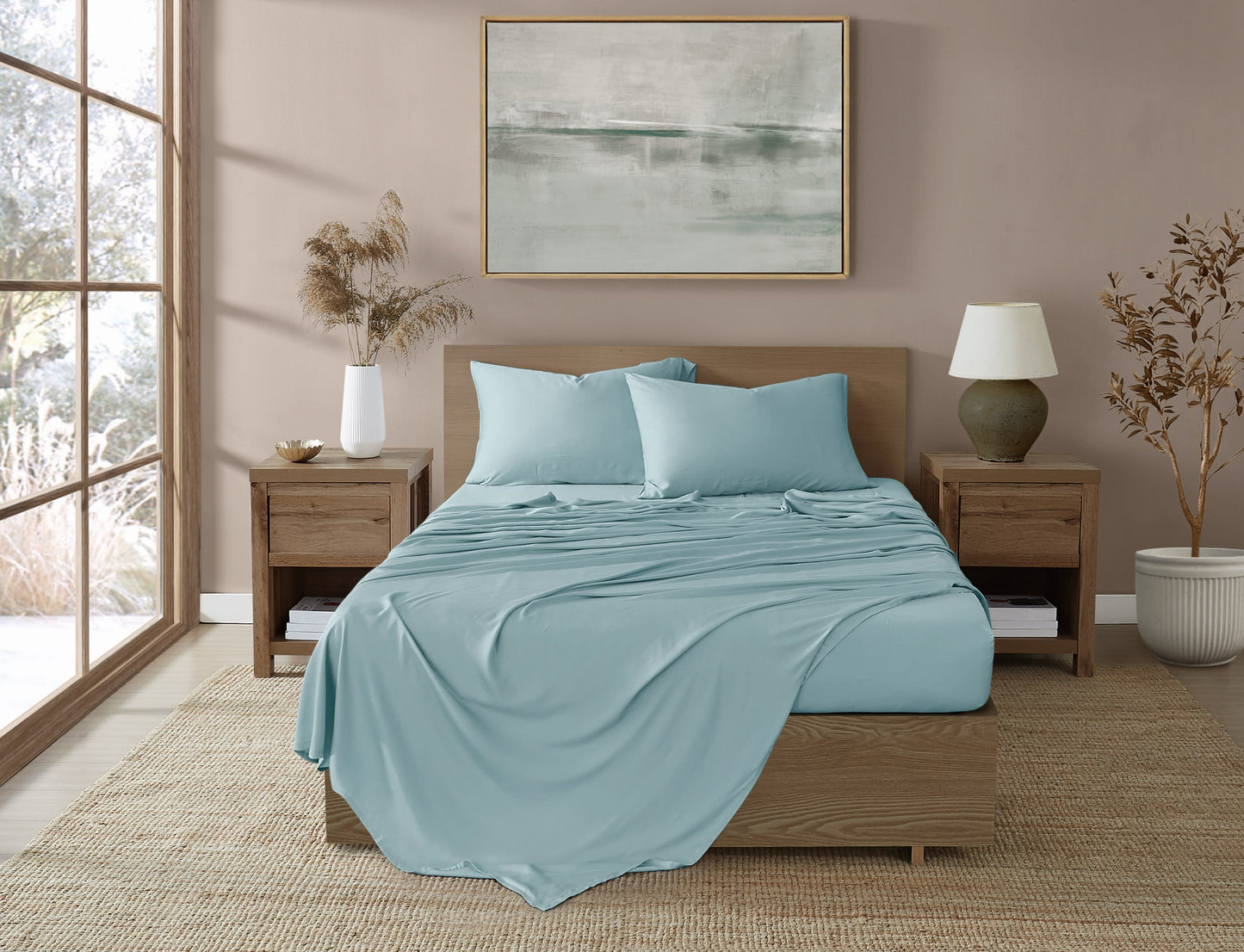Brooklyn Loom Bamboo 300 Thread Count Sheet Set