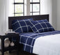 Truly Soft Printed Windowpane Sheet Set