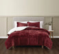Truly Soft Basket Carved Faux Fur Comforter Set