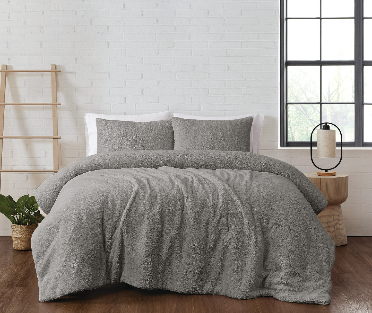 Brooklyn Loom Marshmallow Plush Comforter Set