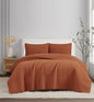 Brooklyn Loom Solid 100% Linen Quilt Set