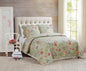 Edens Garden Full / Queen Quilt with 2 Shams