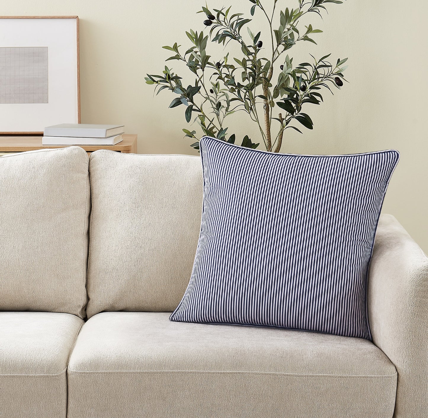 Brooklyn Loom Pinstripe Decorative Pillow