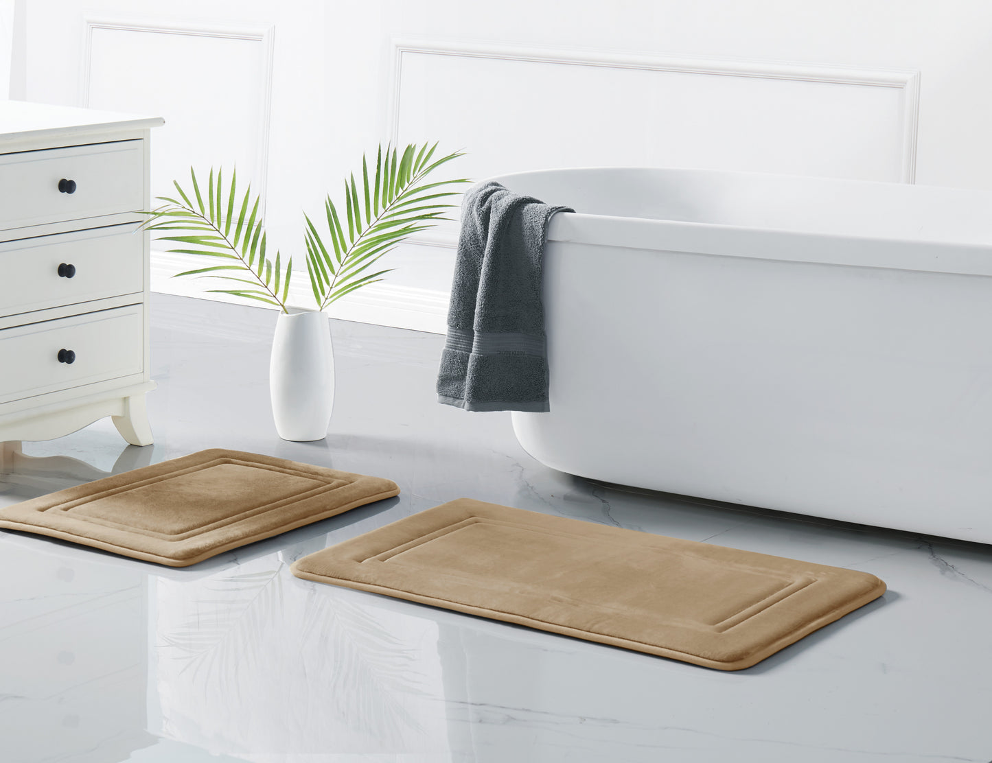 Truly Calm Antimicrobial 2 Piece Memory Foam