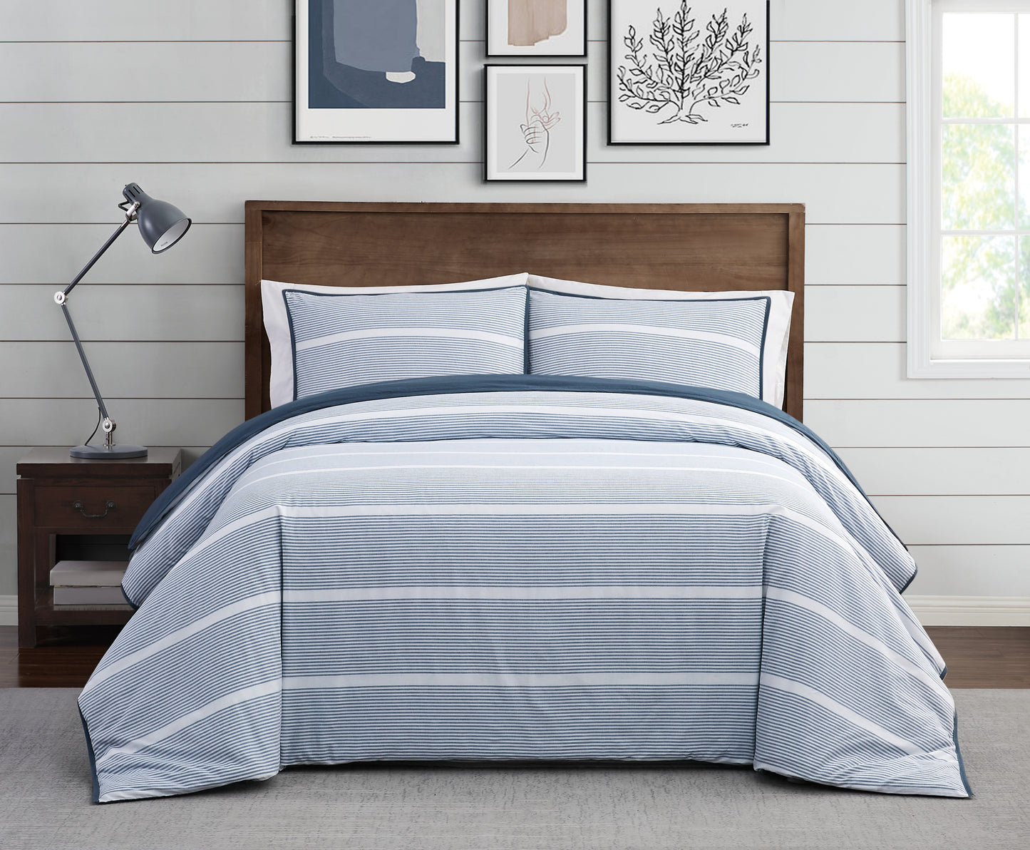 Brooklyn Loom Niari Yarn Dye Stripe Comforter Set
