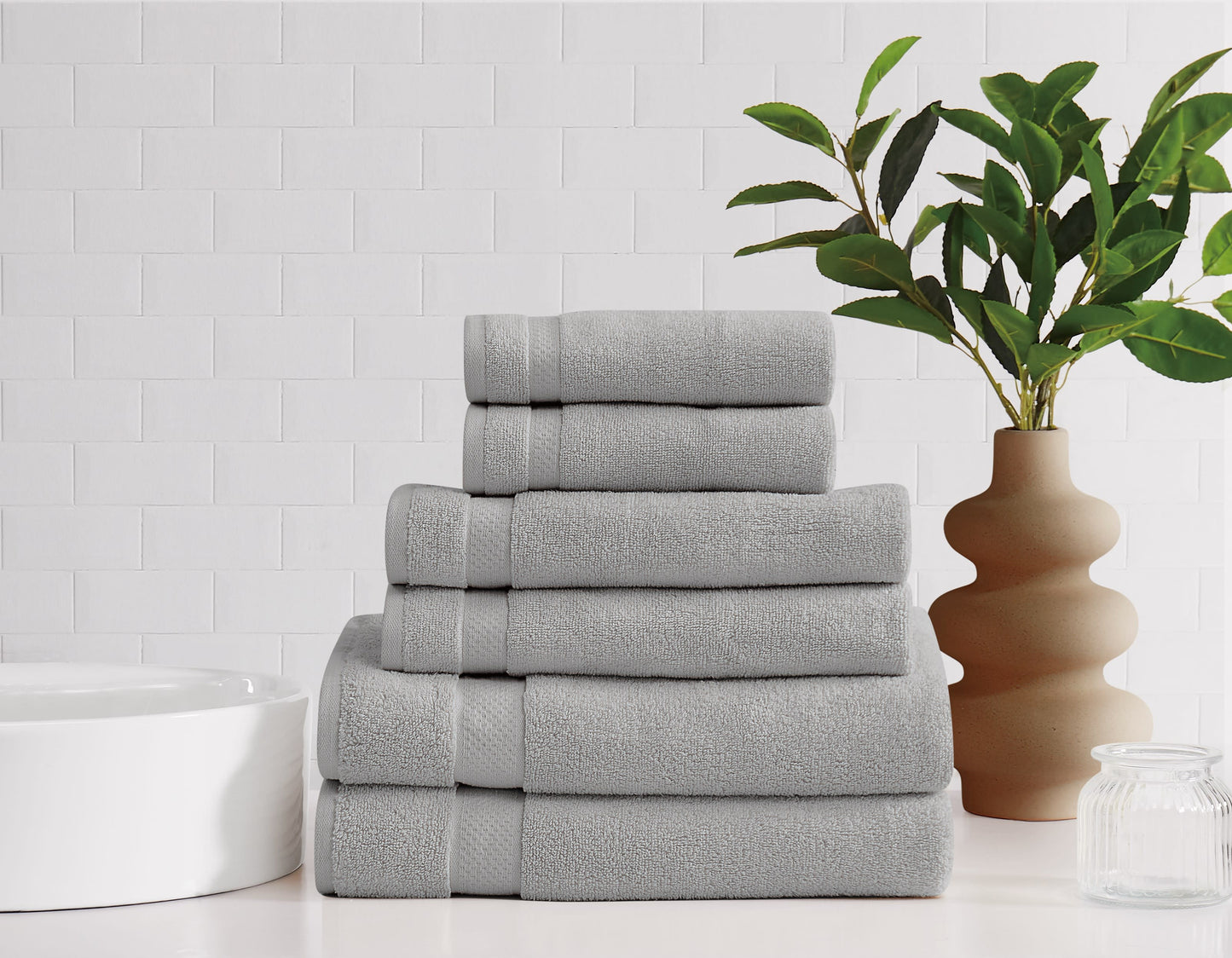 Truly Soft Super Soft 6 Piece Towel Set