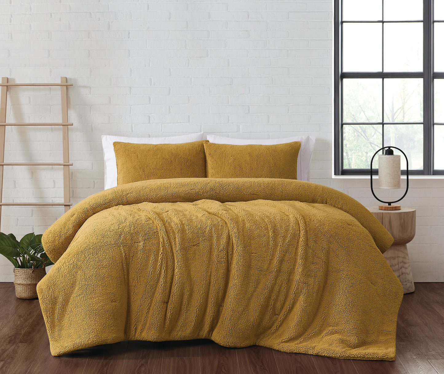 Brooklyn Loom Marshmallow Plush Comforter Set