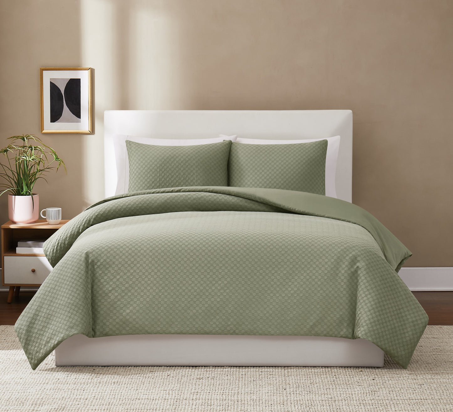 Brooklyn Loom Woven Texture Duvet Set