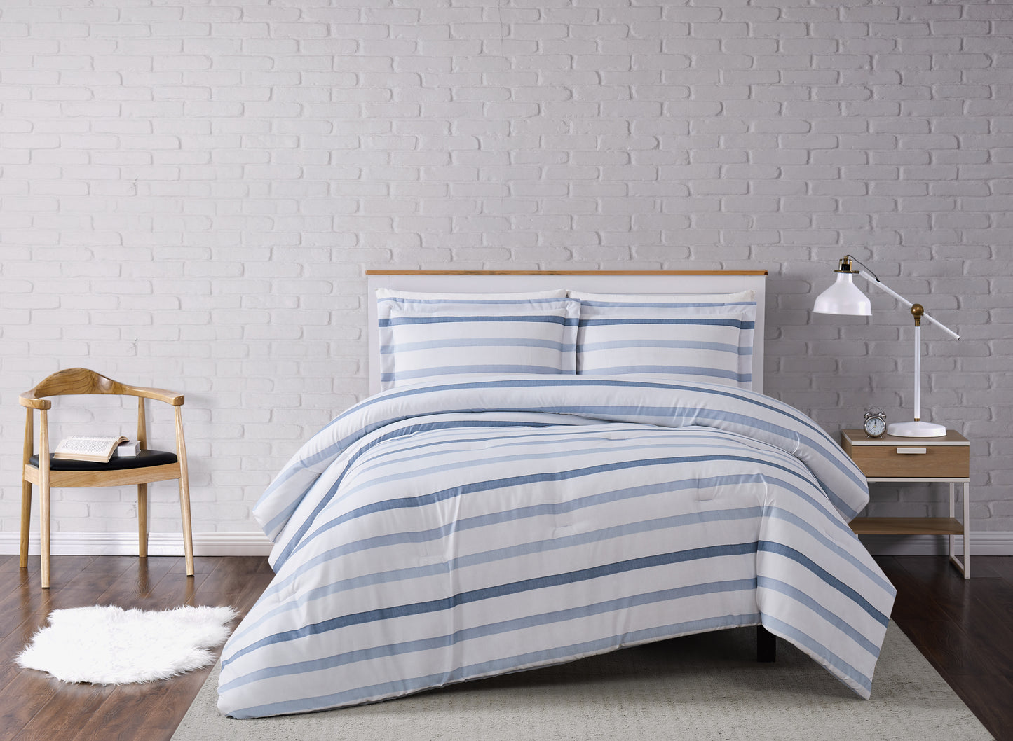 Truly Soft Waffle Stripe