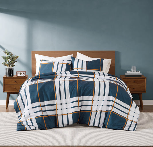 Truly Soft Henry Plaid Microfiber Comforter Sets