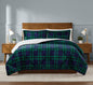 Truly Soft Cuddle Warmth Tartan Plaid Comforter Set