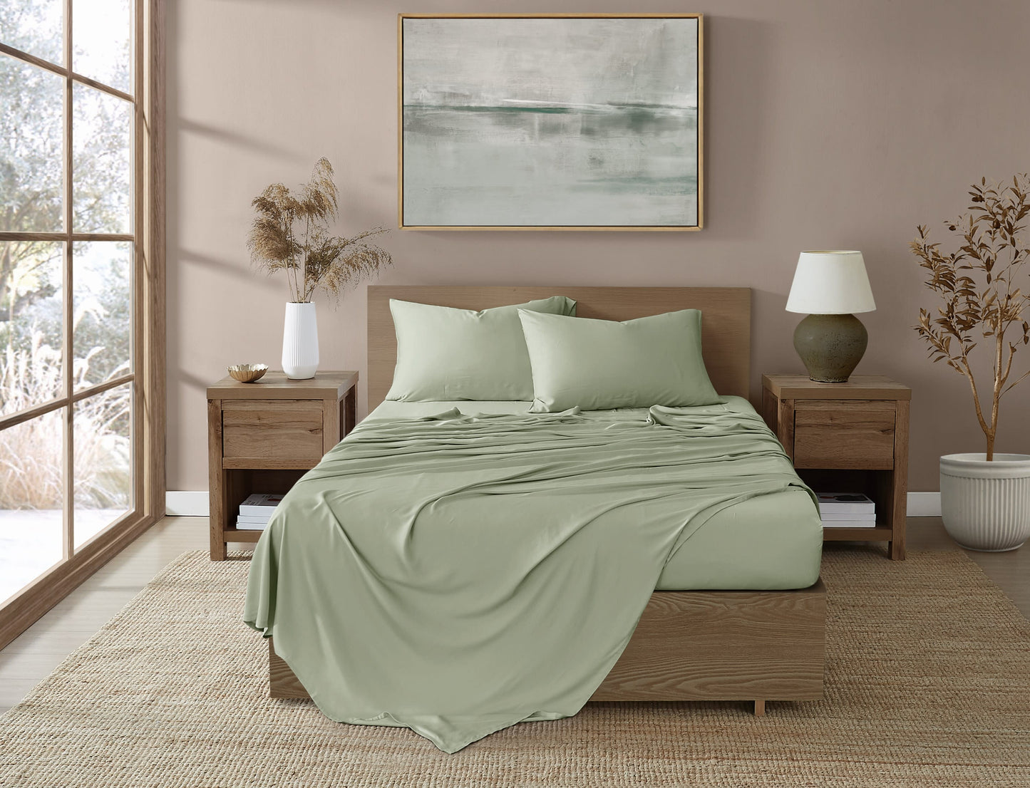 Brooklyn Loom Bamboo 300 Thread Count Sheet Set