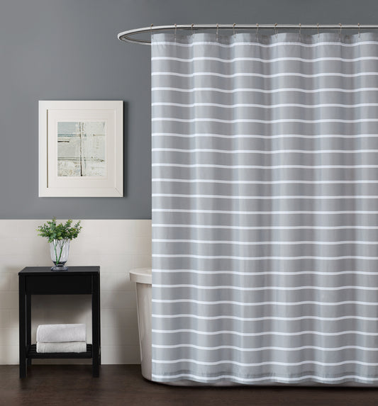Truly Soft Maddow Stripe Shower Curtains
