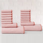 Truly Soft 16 Piece Yarn Dye Stripe Towel Set