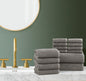 Brooklyn Loom Cotton Ribbed 14 Piece Towel Set