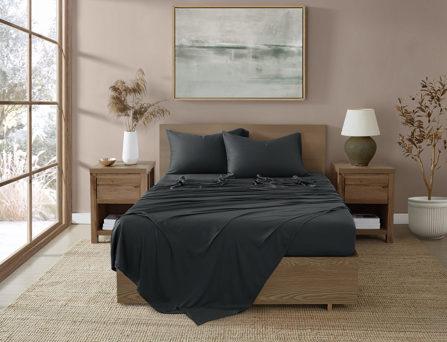 Brooklyn Loom Bamboo 300 Thread Count Sheet Set