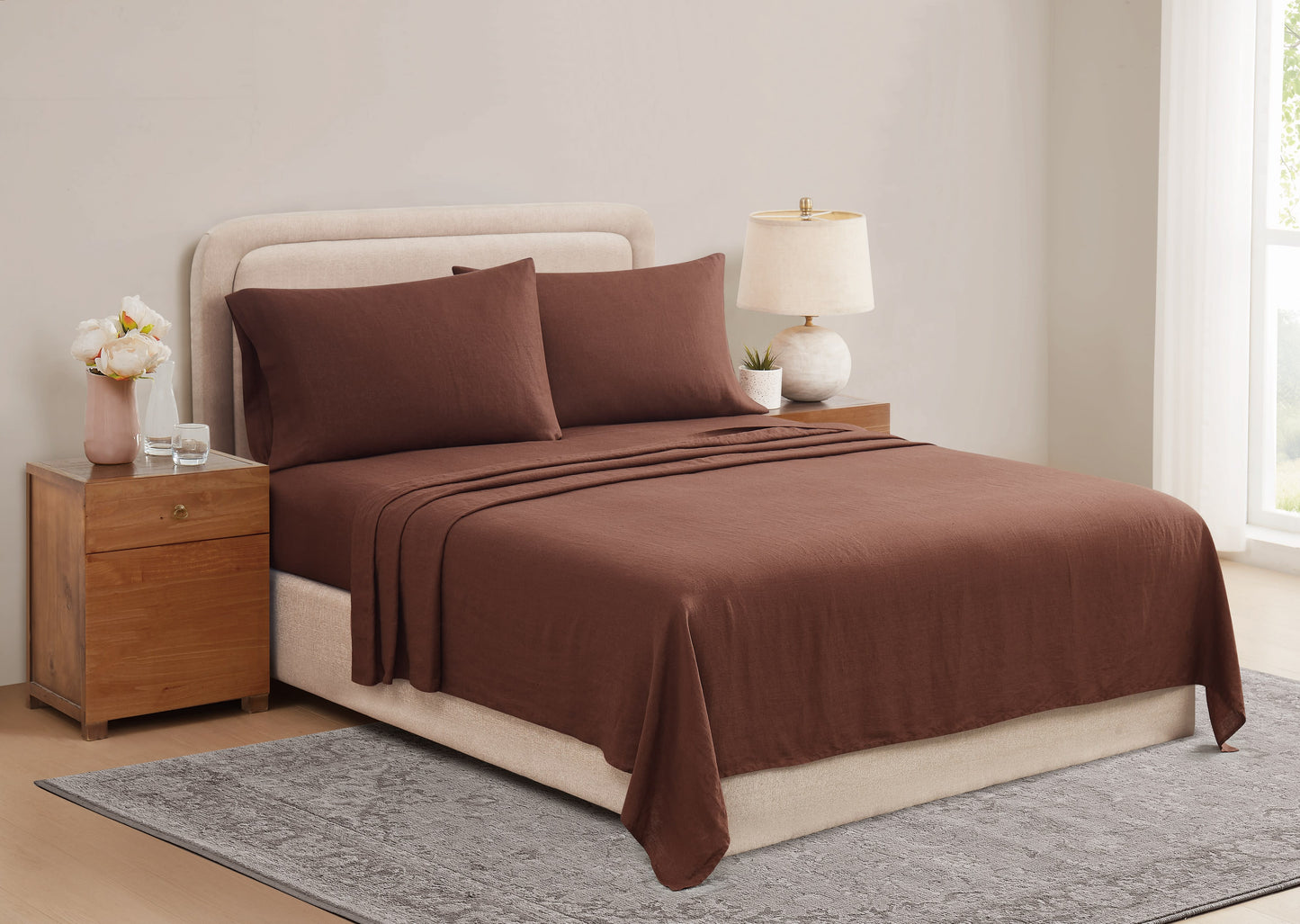 Brooklyn Loom 100% Linen Sheets