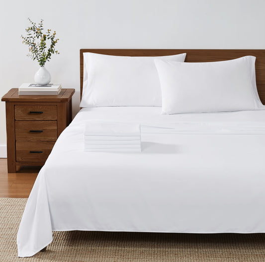 Truly Soft Hospitality Pack Plain Weave Microfiber Sheets Sheet Set