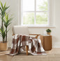 Brooklyn Loom Dusted Plaid Throw Blanket