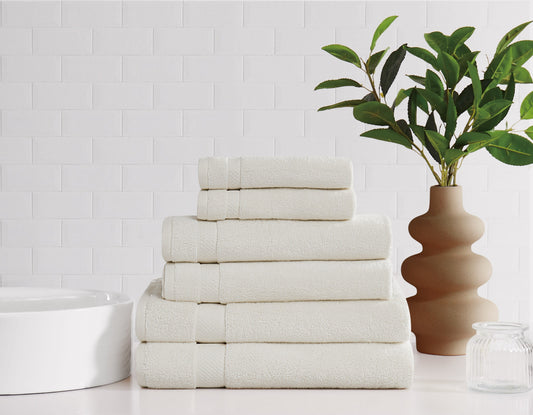 Brooklyn Loom Super Soft 6 Piece Towel Set