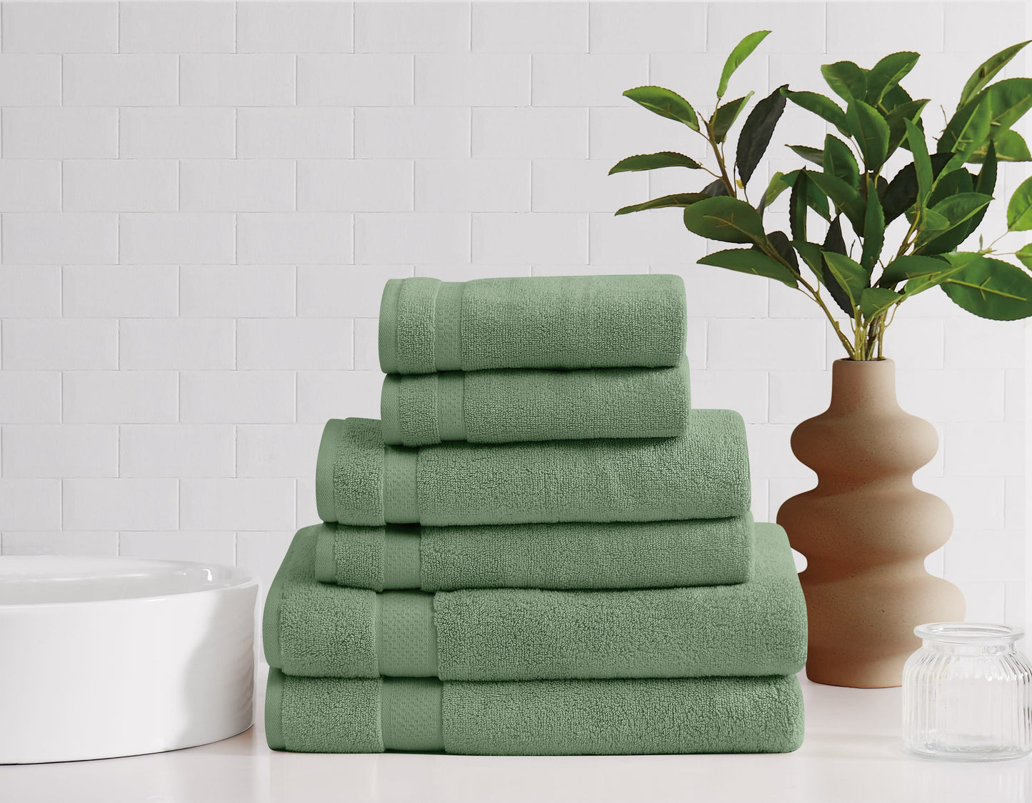 Truly Soft Super Soft 6 Piece Towel Set