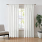 Brooklyn Loom 100% Cotton 200 Thread Count Percale Drape Pair