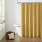 Brooklyn Loom 100% Cotton 200 Thread Count Percale Shower Curtain