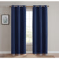 Truly Soft Blackout Room Darkening Window Curtain Panel Pair Room Navy Blue